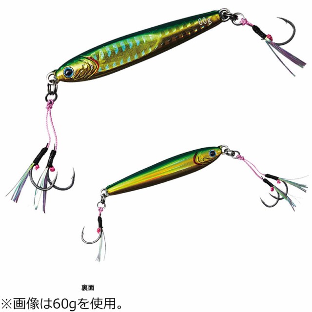 他サイト： ダイワ TGベイト SLJ 60g(FPHグリーンゴールド) DAIWA タングステン メタルジグ TGベイト SLJ 60g(の商品画像