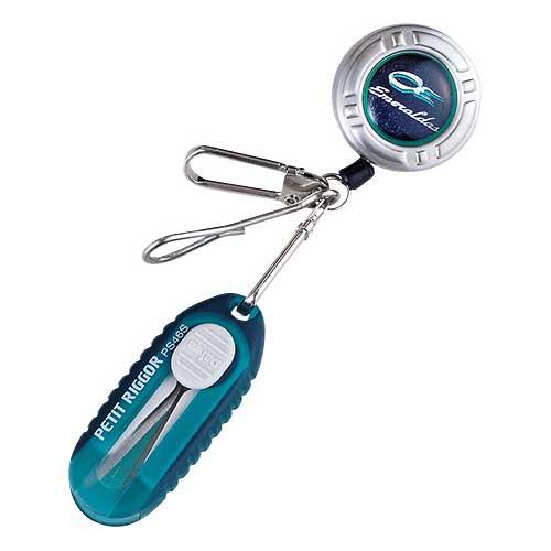 他サイト： ダイワ エメラルダス プチリガーPS (クリップオンリール付き) DAIWA ラインカッター ハサミ エメラルダスプチリガーPSの商品画像