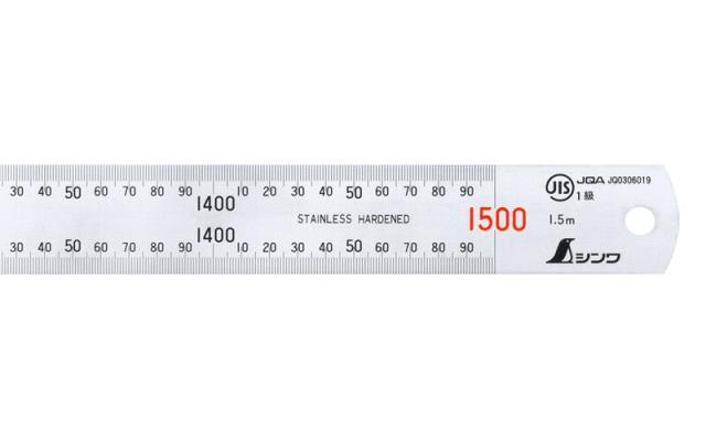 他サイト： シンワ測定 13056 直尺シルバー 1.5m[13056シンワ] 返品種別Bの商品画像