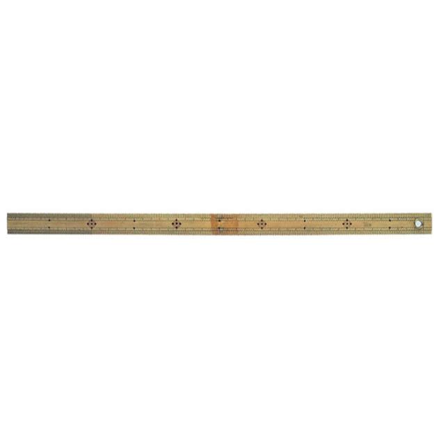 他サイト： シンワ測定 71765 竹製ものさし 50cm ハトメ付[71765シンワ] 返品種別Bの商品画像