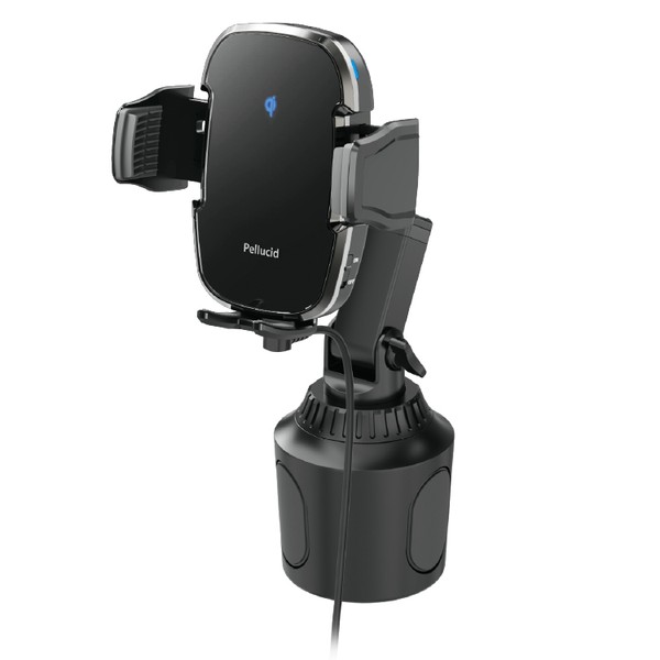 他サイト： ペルシード PPH2307 Qi対応 自動開閉スマホホルダー ドリンクインタイプPellucid[PPH2307] 返品種別Aの商品画像