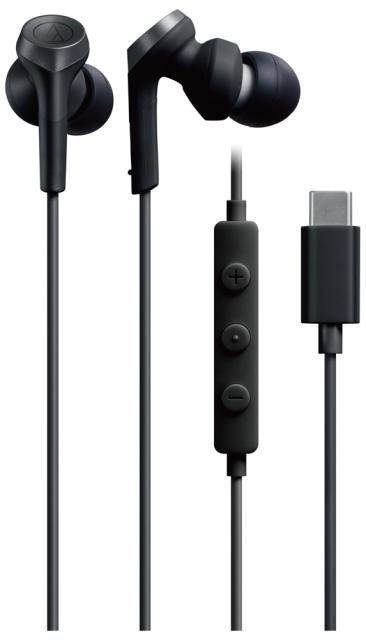 他サイト： オーディオテクニカ ATH-CKS330C-BK ダイナミック密閉型Type-Cコネクタイヤホン(ブラック)audio-techの商品画像