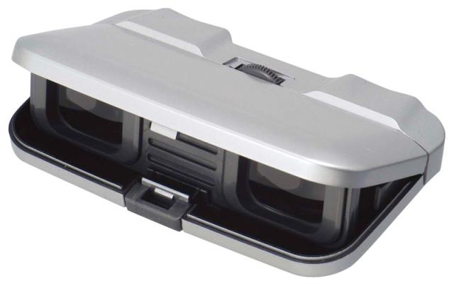 他サイト： ケンコー プリアン3X25スリムSV 薄型オペラグラス「Pliant 3×25」(倍率:3倍)(シルバー)Kenko[プリアン3の商品画像