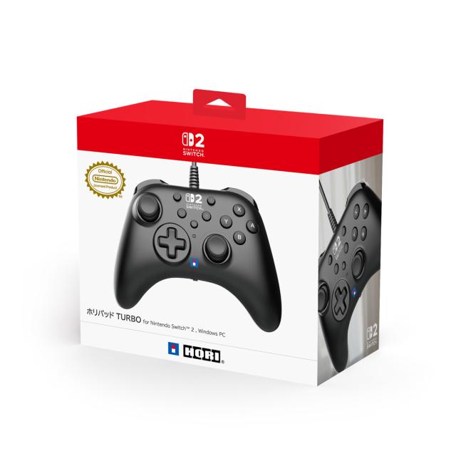 他サイト： ホリパッド TURBO for Nintendo Switch 2  Windows PC ブラック 返品種別Bの商品画像