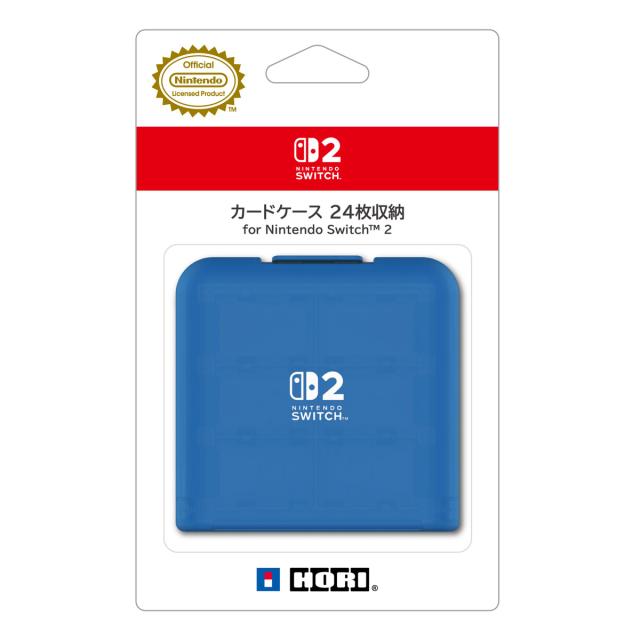 他サイト： カードケース 24枚収納 for Nintendo Switch 2 クリアブルー 返品種別Bの商品画像