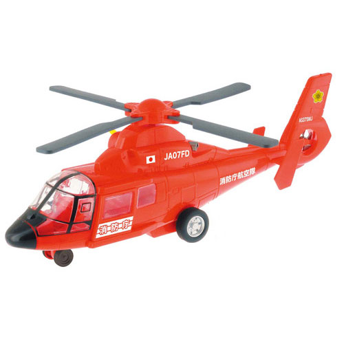 他サイト： トイコー サウンド&ライト 消防レスキューヘリコプター  返品種別Bの商品画像