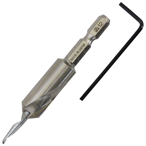 他サイト： スターエム 58S-4120 皿取錐 普通鋼メッキ仕上げ 4mm×12mm[58S4120スタエム] 返品種別Bの商品画像