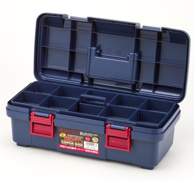 他サイト： リングスター SR-445-B スーパーボックス(ブルー)幅443×奥行216×高さ160mmSUPER BOX[SR445Bリの商品画像