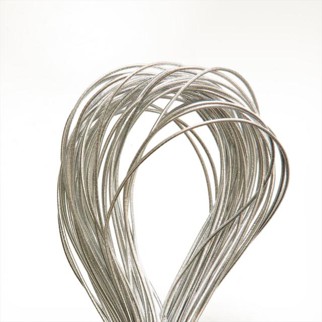 他サイト： KIYOHARA SUN40-70 サンコッコー ビーズゴム 10m巻 細(シルバー)[SUN4070キヨハラ] 返品種別Bの商品画像