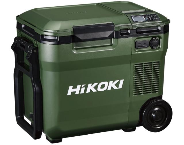 他サイト： HiKOKI 18Vコードレス冷温庫 コンパクトタイプ フォレストグリーン (マルチボルト蓄電池BSL36B18付き) ハイコーの商品画像