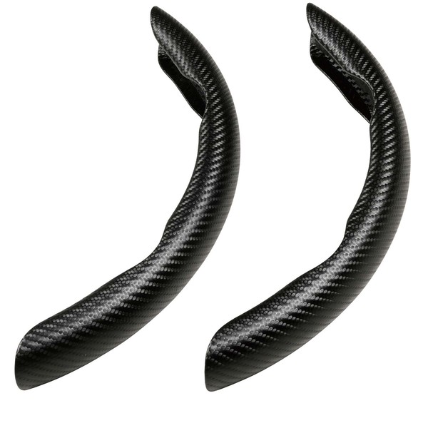 他サイト： BONFORM 6996-15BK ハンドルカバー クイックカーボン取付簡単 ノンスリップ (S・M兼用 ブラック)ボンフォームの商品画像