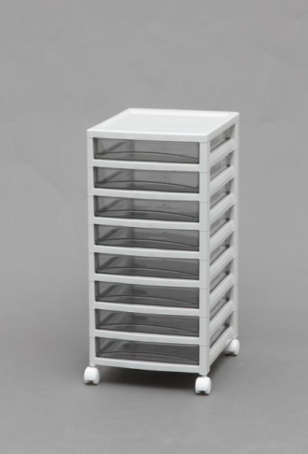 他サイト： アイリスオーヤマ OCE-S800Rライトグレ- オフィスチェスト浅8段(ライトグレー)IRIS[OCES800Rライトグレ] の商品画像