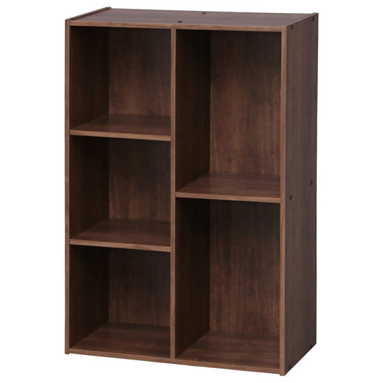 他サイト： アイリスオーヤマ CX-23C(ブラウン) カラーボックス 2列コンビ (ブラウン)IRIS[CX23Cブラウン] 返品種別Aの商品画像