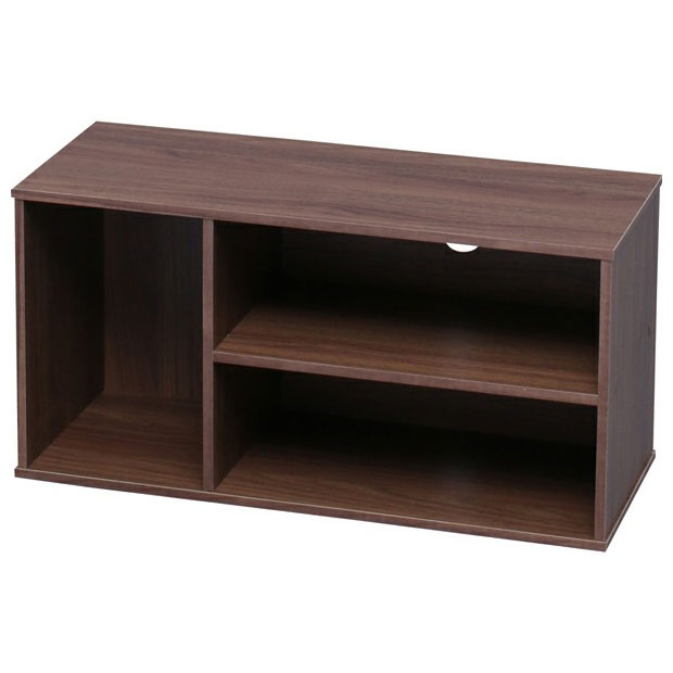 他サイト： アイリスオーヤマ MDB-3S(ウォールナット) モジュールボックス (ウォールナット)IRIS[MDB3Sウオルナツト] 返品の商品画像