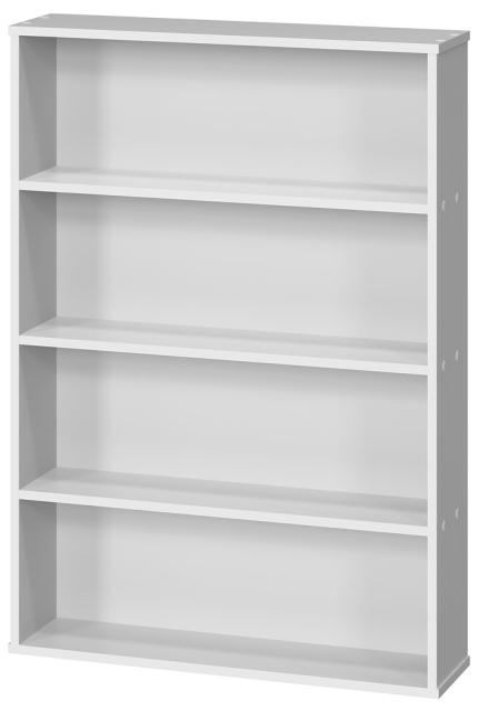 他サイト： アイリスオーヤマ CORK-8460Rホワイト コミックラック 幅599×奥行150×高さ840mm(ホワイト)IRIS[CORの商品画像