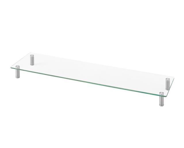 他サイト： アイリスオーヤマ MNS-1000G モニター台ガラスタイプ W1000LUCA|IRIS OHYAMA[MNS1000G] 返の商品画像