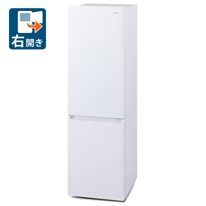 他サイト： アイリスオーヤマ IRSD-17A-W 170L 2ドア冷蔵庫(直冷式)【右開き】ホワイトIRIS[IRSD17AW] 返品種別の商品画像