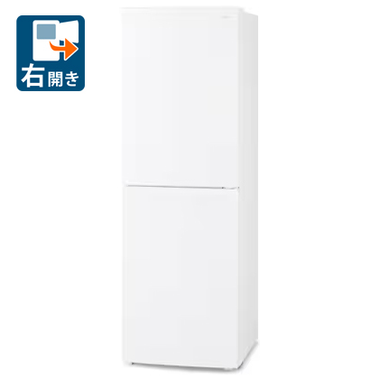 他サイト： アイリスオーヤマ IRSN-23B-W 230L 2ドア冷蔵庫(ホワイト)【右開き】IRIS[IRSN23BW] 返品種別Aの商品画像