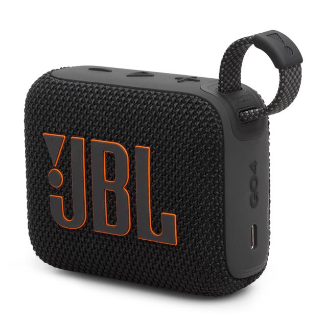 他サイト： JBL JBLGO4BLK 防塵防水対応ポータブルBluetoothスピーカー(ブラック)JBL GO 4[JBLGO4BLK]の商品画像