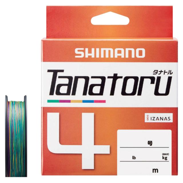 他サイト： シマノ 588807 タナトル4 10m×5カラー 300m(0.8号/17.8lb)SHIMANO PL-F74R Tanatの商品画像