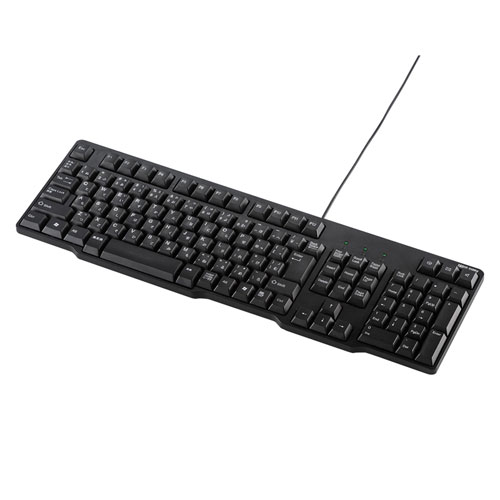 他サイト： サンワサプライ SKB-L1UBKN USBキーボード(ブラック)[SKBL1UBKN] 返品種別Aの商品画像