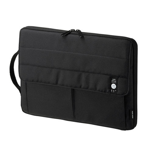 他サイト： サンワサプライ IN-CA11BK カジュアルPCインナーケース(11.6型ワイド・ブラック)[INCA11BK] 返品種別Aの商品画像