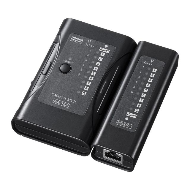 他サイト： サンワサプライ LAN-TST6 LANケーブルテスター[LANTST6] 返品種別Aの商品画像