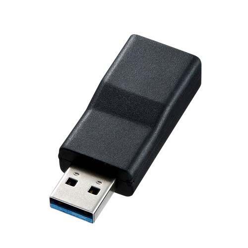 他サイト： サンワサプライ AD-USB29CFA USB3.1A-USB Type Cメス変換アダプタ[ADUSB29CFA] 返品種別Aの商品画像