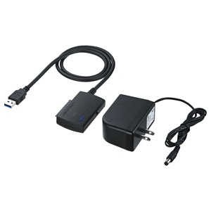 他サイト： サンワサプライ USB-CVIDE3 SATA⇔USB3.0変換ケーブル[USBCVIDE3] 返品種別Aの商品画像