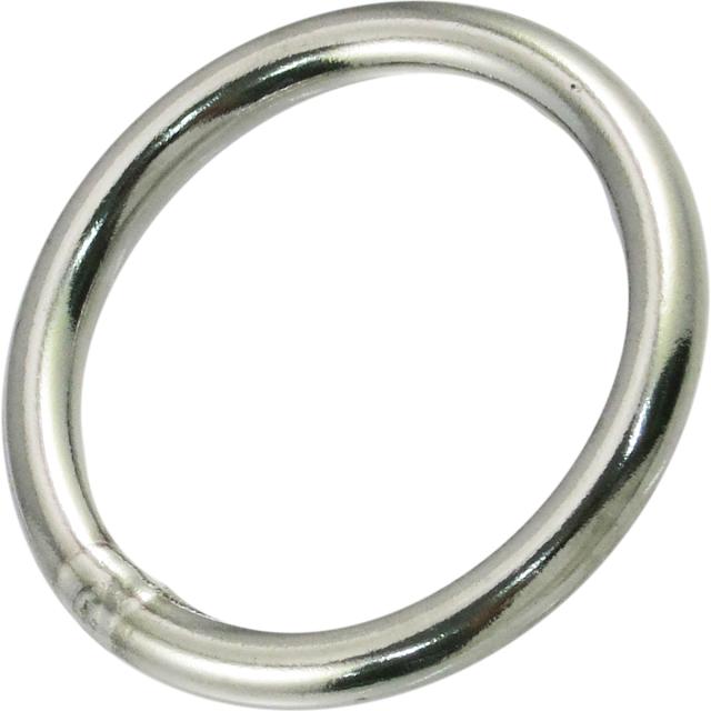 他サイト： ひめじや R-6x40 ステンレス 丸カン(内径40mm)S317[R6X40ヒメジヤ] 返品種別Bの商品画像