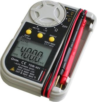 他サイト： オーム TDB-401 デジタルマルチテスターOHM[TDB401] 返品種別Aの商品画像
