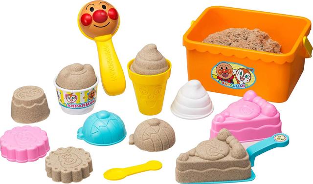 他サイト： アガツマ アンパンマン 砂場で遊ぼう! デザートセットそれいけ! アンパンマン  返品種別Bの商品画像