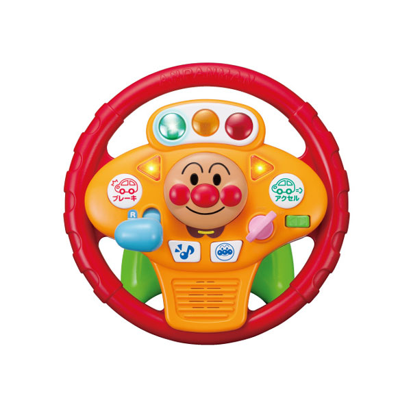 他サイト： アガツマ アンパンマン ミュージックでGO!  のりのりドライブハンドルそれいけ! アンパンマン  返品種別Bの商品画像