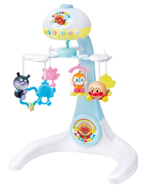 他サイト： アガツマ 赤ちゃん泣き止ませサウンド付き アンパン すやすやプロジェクション付きメリーそれいけ! アンパンマン  返品種別Bの商品画像