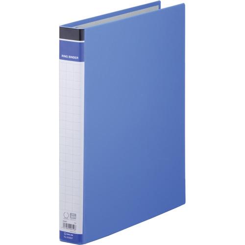 他サイト： キングジム 668BFアオ リングバインダーBF 30穴 A4 タテ型(収納幅:27mm/青)KING JIM[668BFアオ]の商品画像