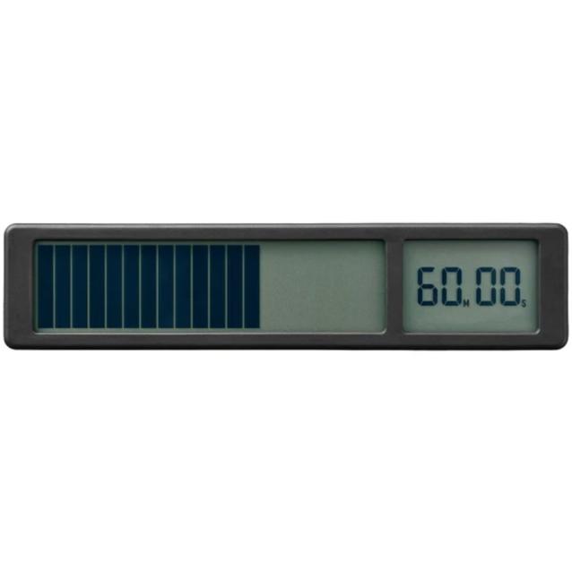 他サイト： キングジム VBT10-BK ビジュアルバータイマー(黒)KING GIM 残り時間が一目でわかるタイマー[VBT10BK] 返の商品画像