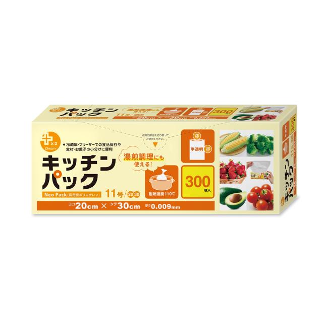 他サイト： オルディ PP-KP11-300(オルデイ) プラスプラス キッチンパック11号 半透明 300Pオルディ[PPKP11300オの商品画像