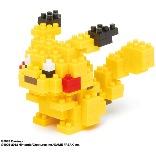 他サイト： カワダ 【再生産】nanoblock(ナノブロック) ポケットモンスター ピカチュウ【NBPM-001】ナノブロック  返品種別の商品画像