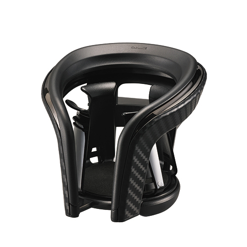 他サイト： カーメイト DZ373 カップホルダー クワトロ × カーボン調(ブラックメッキ)[DZ373] 返品種別Aの商品画像