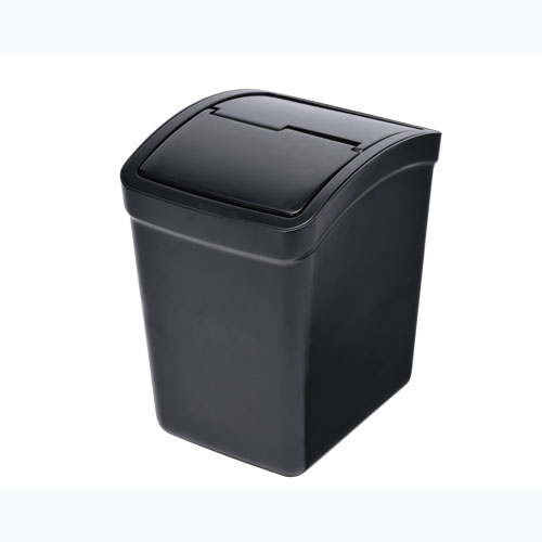 他サイト： カーメイト CZ264 おもり付ゴミ箱 L フタ付(ブラック)[CZ264] 返品種別Aの商品画像