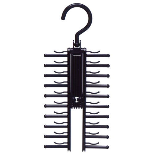 他サイト： シンコハンガー ネクタイハンガ-クロス(BK) ネクタイハンガークロス新・生活定番 FUNCTIONABLE[ネクタイハンガクロの商品画像