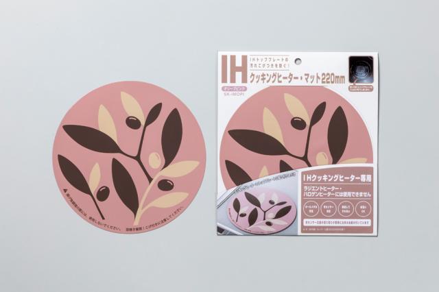 他サイト： 高木金属工業 IHクッキングヒーター・マット220mm(オリーブピンク) SK-IMOPI返品種別Aの商品画像