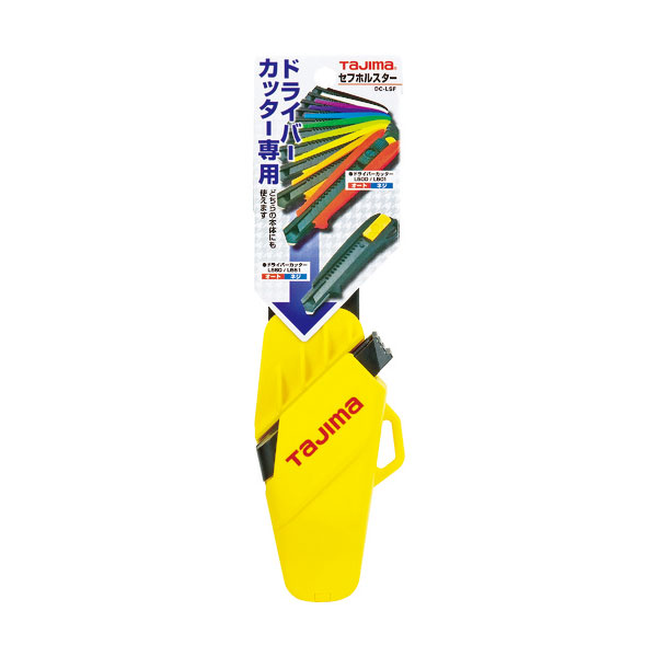 他サイト： TJMデザイン DC-LSFY ドライバーカッターL用セフホルスター(黄)タジマ[DCLSFYタジマ] 返品種別Bの商品画像