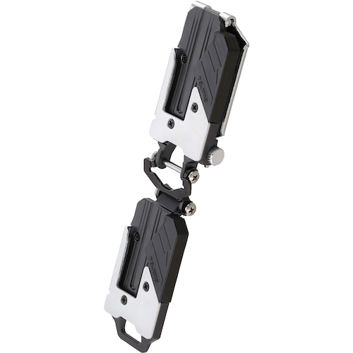 他サイト： TJMデザイン SF-MHLDS2M セフホルダー胴ベルト用 金属 2連 右用タジマ セフ後付けホルダー メタル上下2連[SFMの商品画像