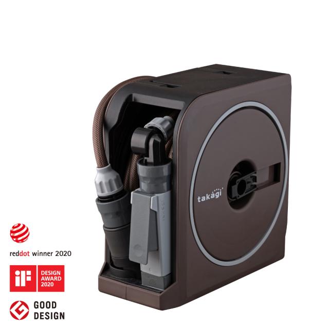 他サイト： タカギ RM1110BR ホースリール NANO NEXT 10m(ブラウン)takagi[RM1110BR] 返品種別Bの商品画像