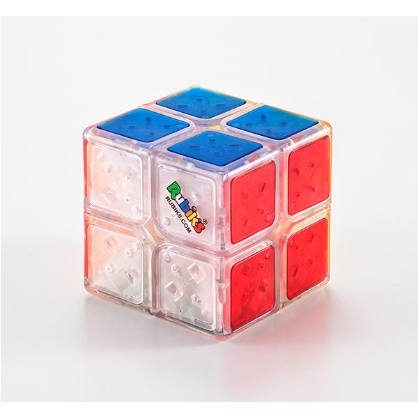 他サイト： メガハウス クリスタルルービックキューブ 2×2立体パズル  返品種別Bの商品画像
