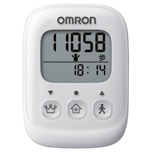 他サイト： オムロン HJ-325-W 歩数計 ホワイトOMRON[HJ325W] 返品種別Aの商品画像