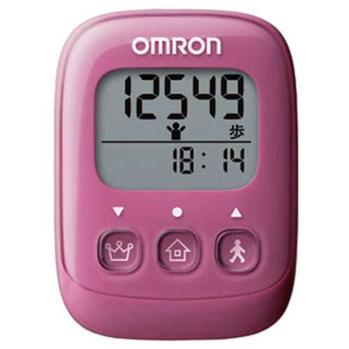 他サイト： オムロン HJ-325-PK 歩数計 ピンクOMRON[HJ325PK] 返品種別Aの商品画像
