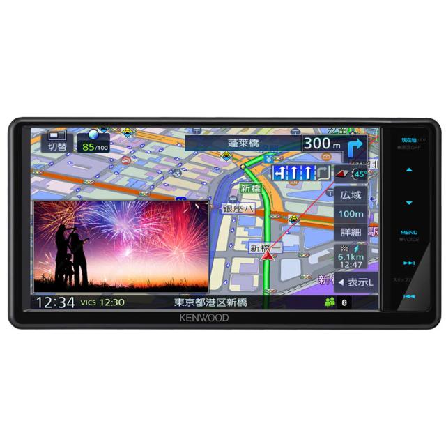 他サイト： ケンウッド 7V型200mmワイドAVナビゲーション(音声操作対応/地上デジタルTVチューナー内蔵/HDMI入力/ハイレゾ対応)の商品画像