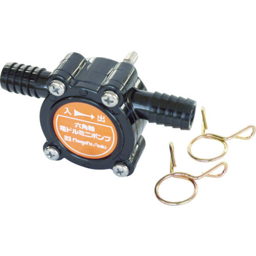 他サイト： 新潟精機 RDP-01-BK 六角軸電ドルミニポンプ新潟精機[RDP01BK] 返品種別Bの商品画像